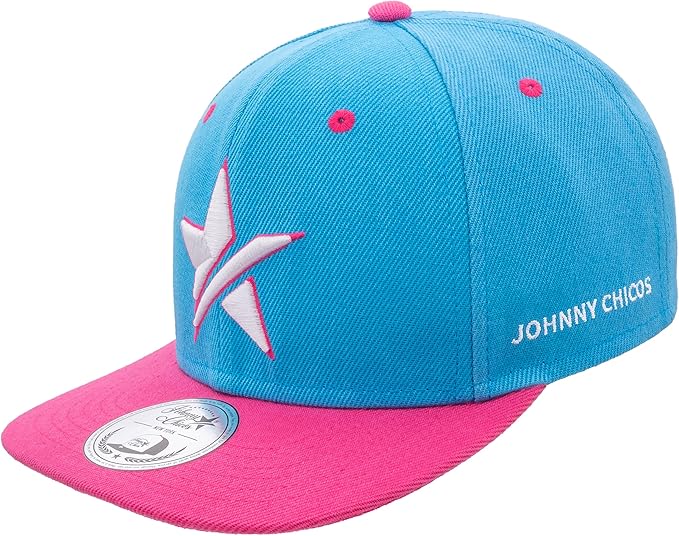 Johnny Chicos Kids Cap - Pink Blue Star