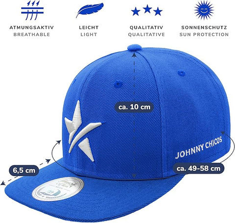 Johnny Chicos Kids Cap - Royal Blue Star