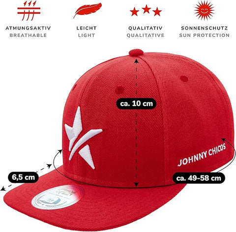 Johnny Chicos Kids Cap - Red Star