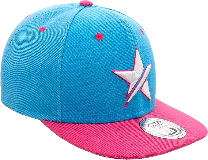 Johnny Chicos Kids Cap - Pink Blue Star