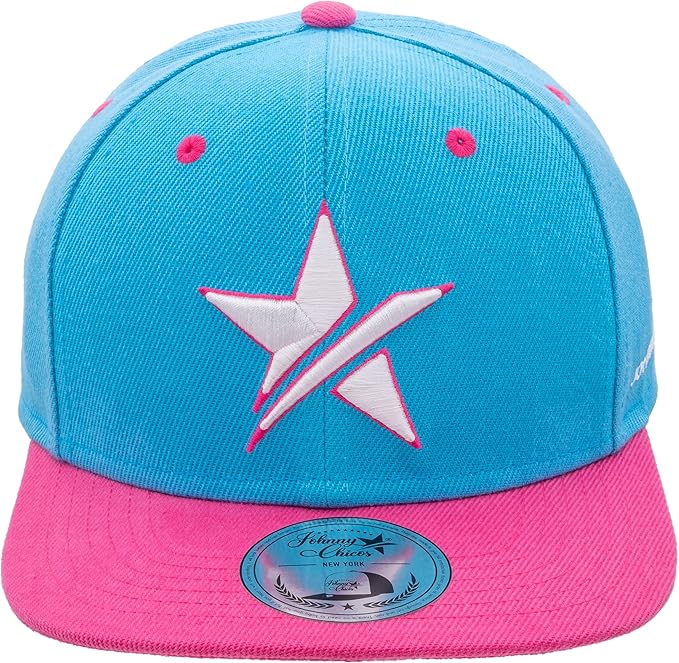 Johnny Chicos Kids Cap - Pink Blue Star