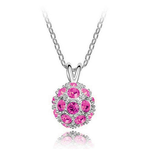 Kette Glamball Pink