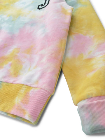 Kinder Sweatshirt DUVIN - colored marble