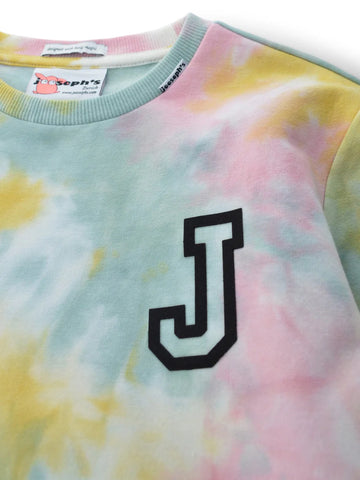 Kinder Sweatshirt DUVIN - colored marble